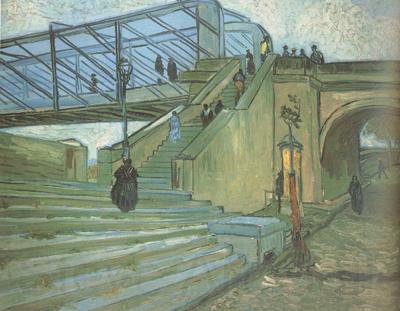 Vincent Van Gogh The Trinquetaille Bridge (nn04) Spain oil painting art